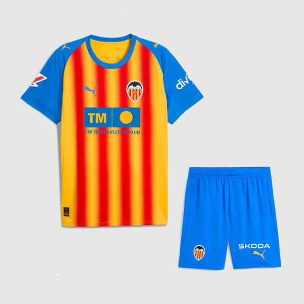 Camiseta Valencia 3ª Niño 2025/26